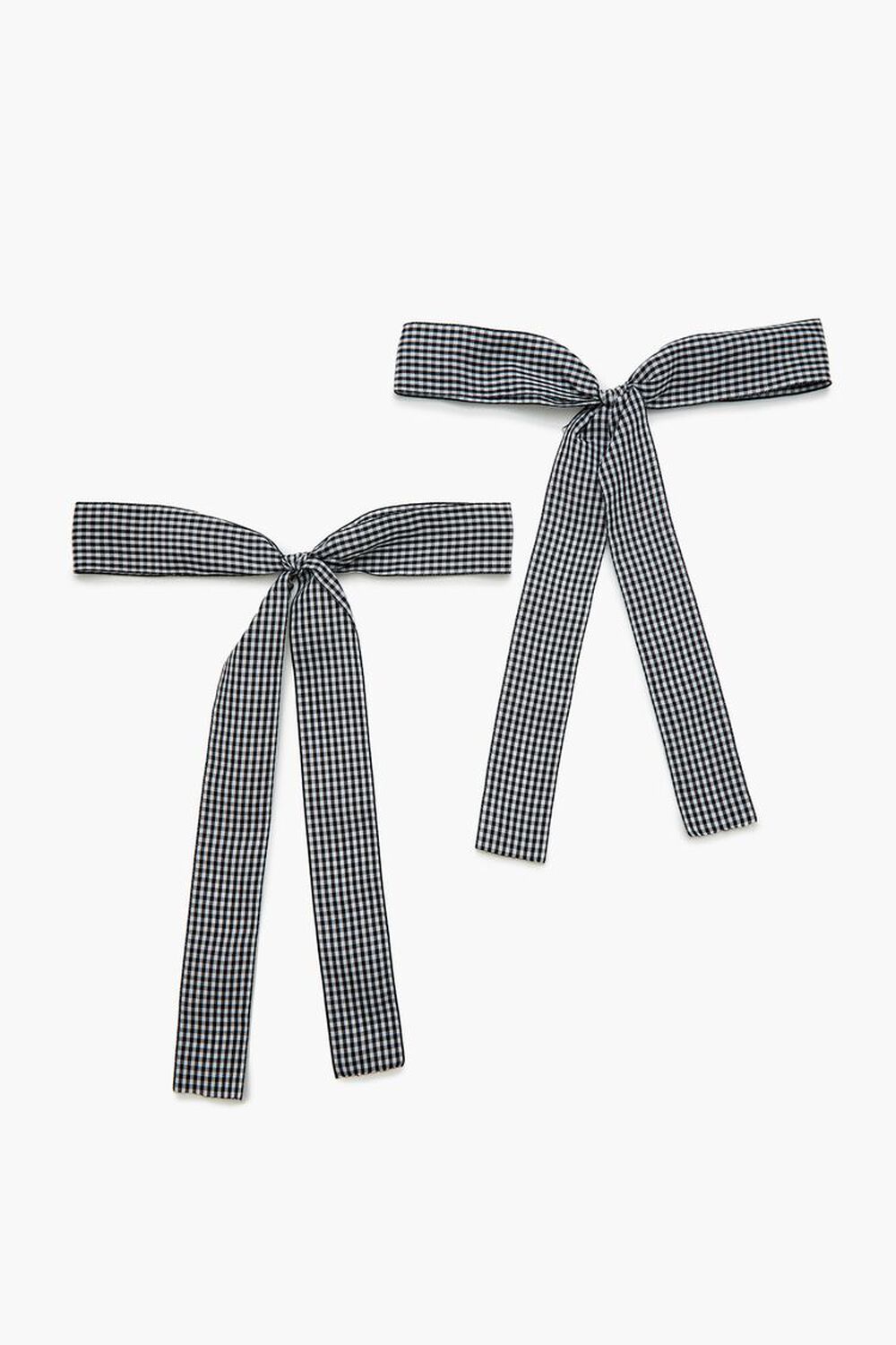 Заколка для волос FOREVER21 Gingham Bow Gator Hair Clip Set FOREVER21