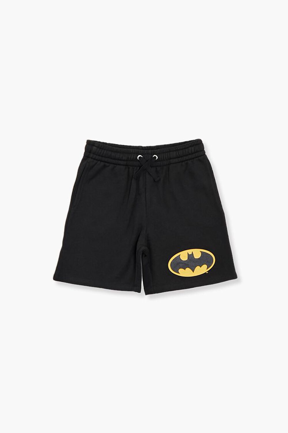 Детские трикотажные шорты Batman от FOREVER21 с карманами и регулируемым поясом Forever21