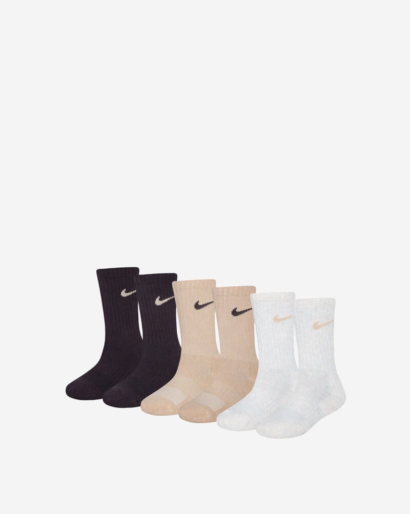 Pre-School Dri-FIT Performance Basic 3-PK Crew Socks (5-7) Nike