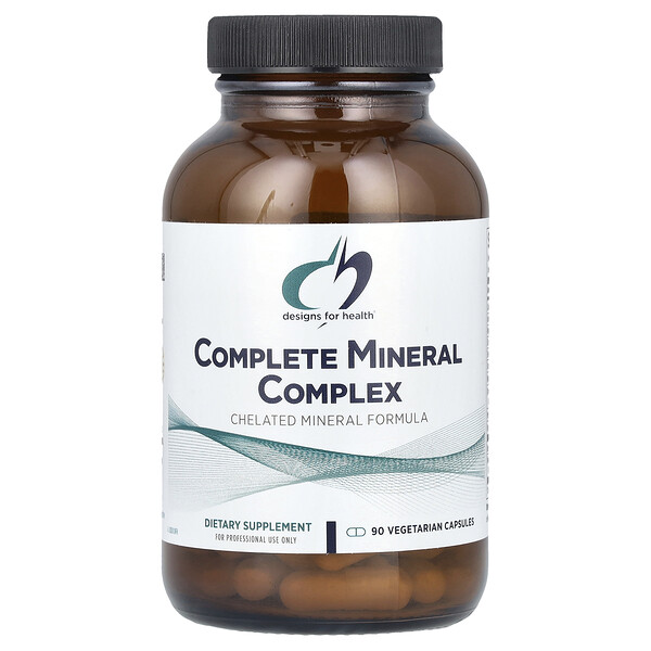 Complete Mineral Complex, 90 Vegetarian Capsules (Вегетарианские капсулы) Designs for Health