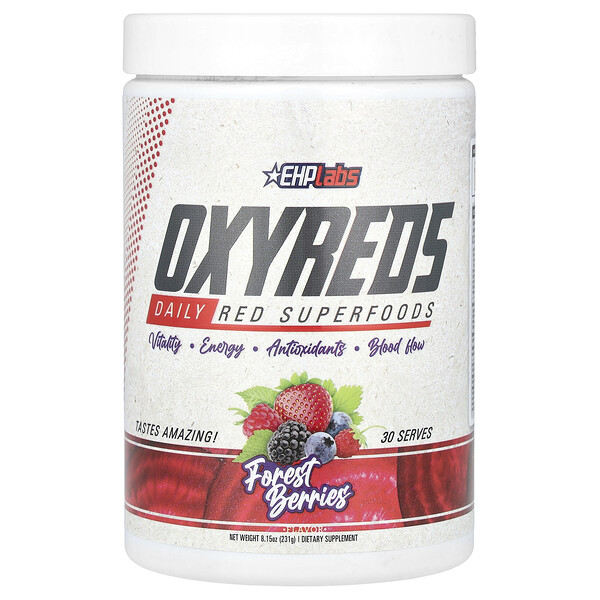 Oxyreds, Daily Red Superfoods, Forest Berries, 8.15 oz (Унции) (231 g) EHPlabs