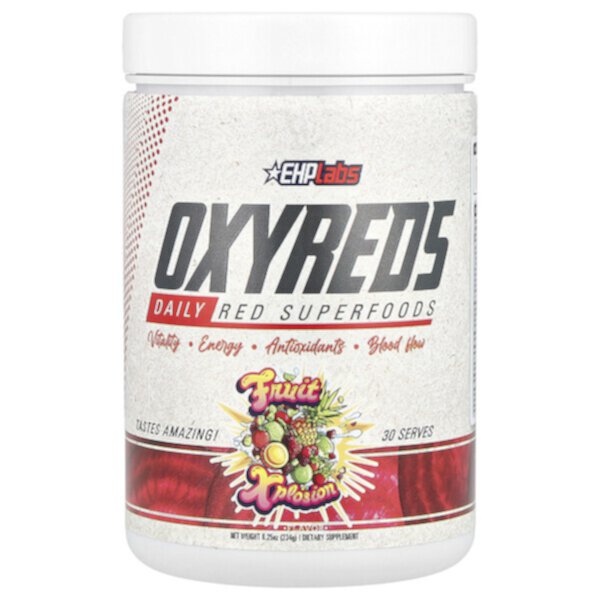 Oxyreds, Daily Red Superfoods, Fruit Xplosion, 8.25 oz (Унции) (234 g) EHPlabs