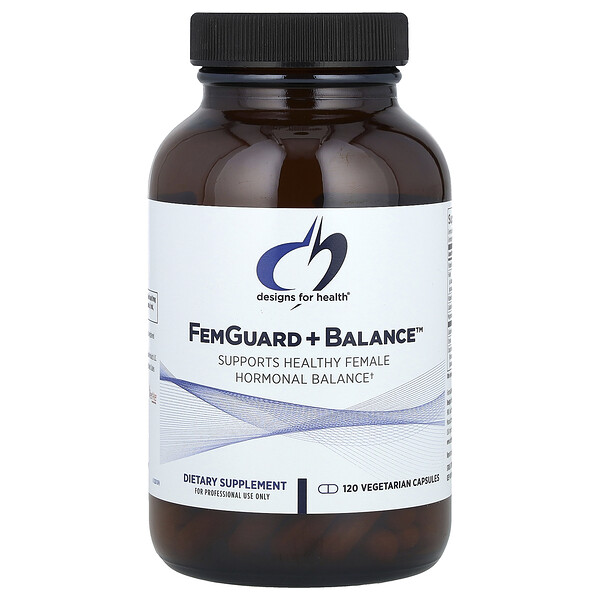 FemGuard + Balance™, 120 Vegetarian Capsules (Вегетарианские капсулы) Designs for Health