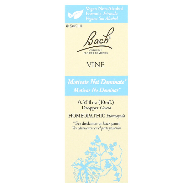 Original Flower Remedies, Vine, 0.35 fl oz (Жидкие унции) (10 ml) Bach