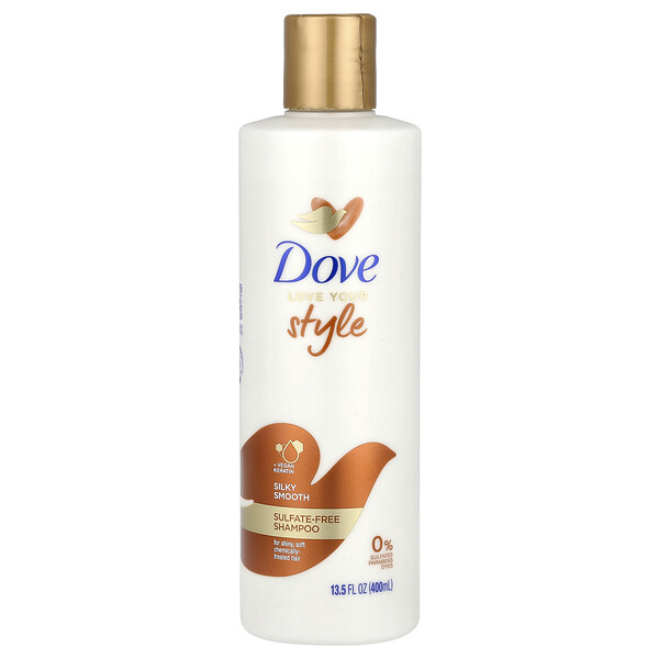 Sulfate-Free Shampoo, Silky Smooth, 13.5 fl oz (400 ml) Dove