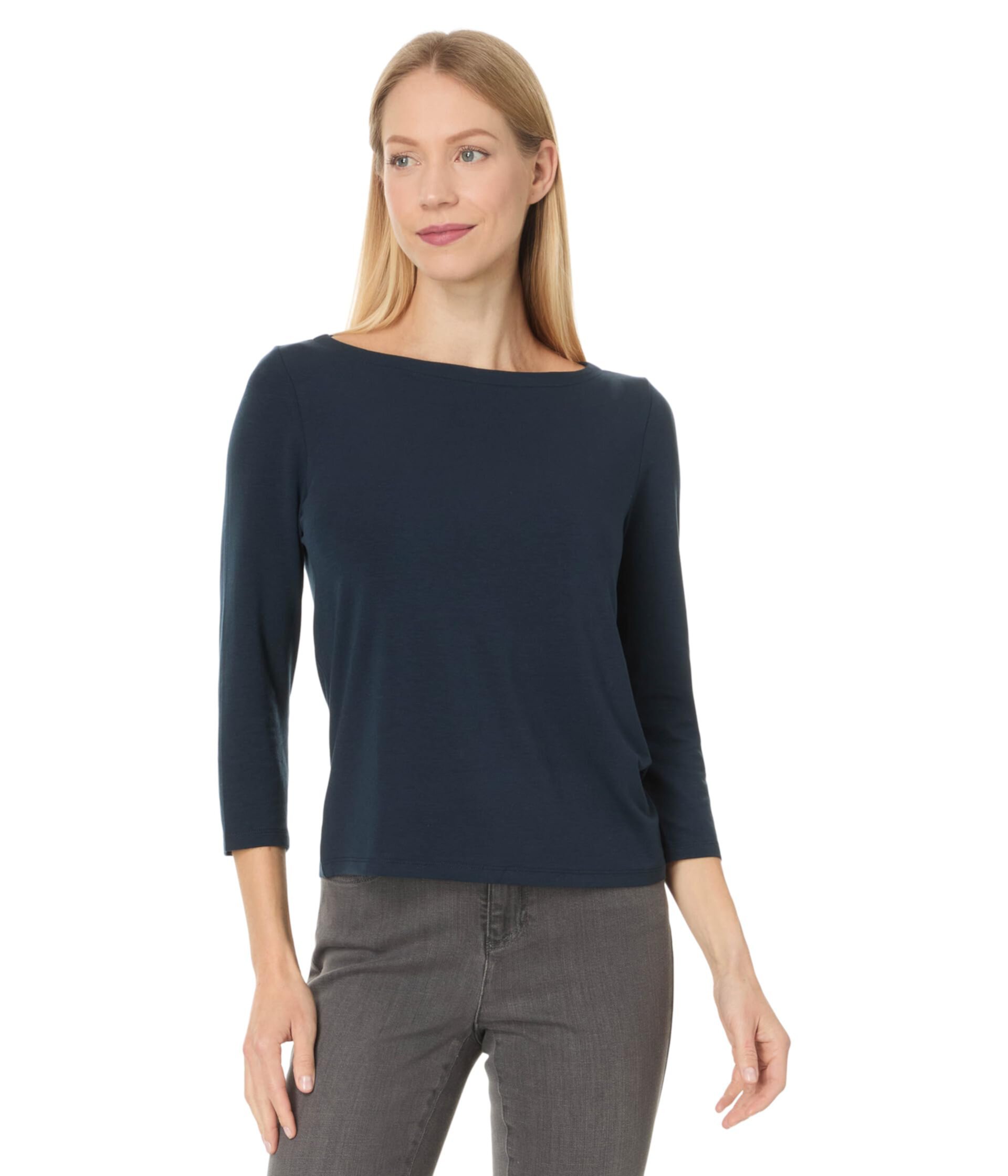 Женский Свитер Eileen Fisher Bateau Neck Top Eileen Fisher