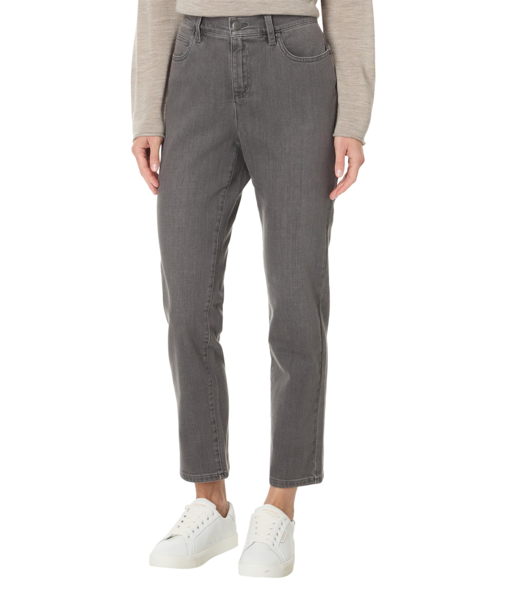 Женские Джинсы bootcut Eileen Fisher High Waisted Slim Ankle Eileen Fisher