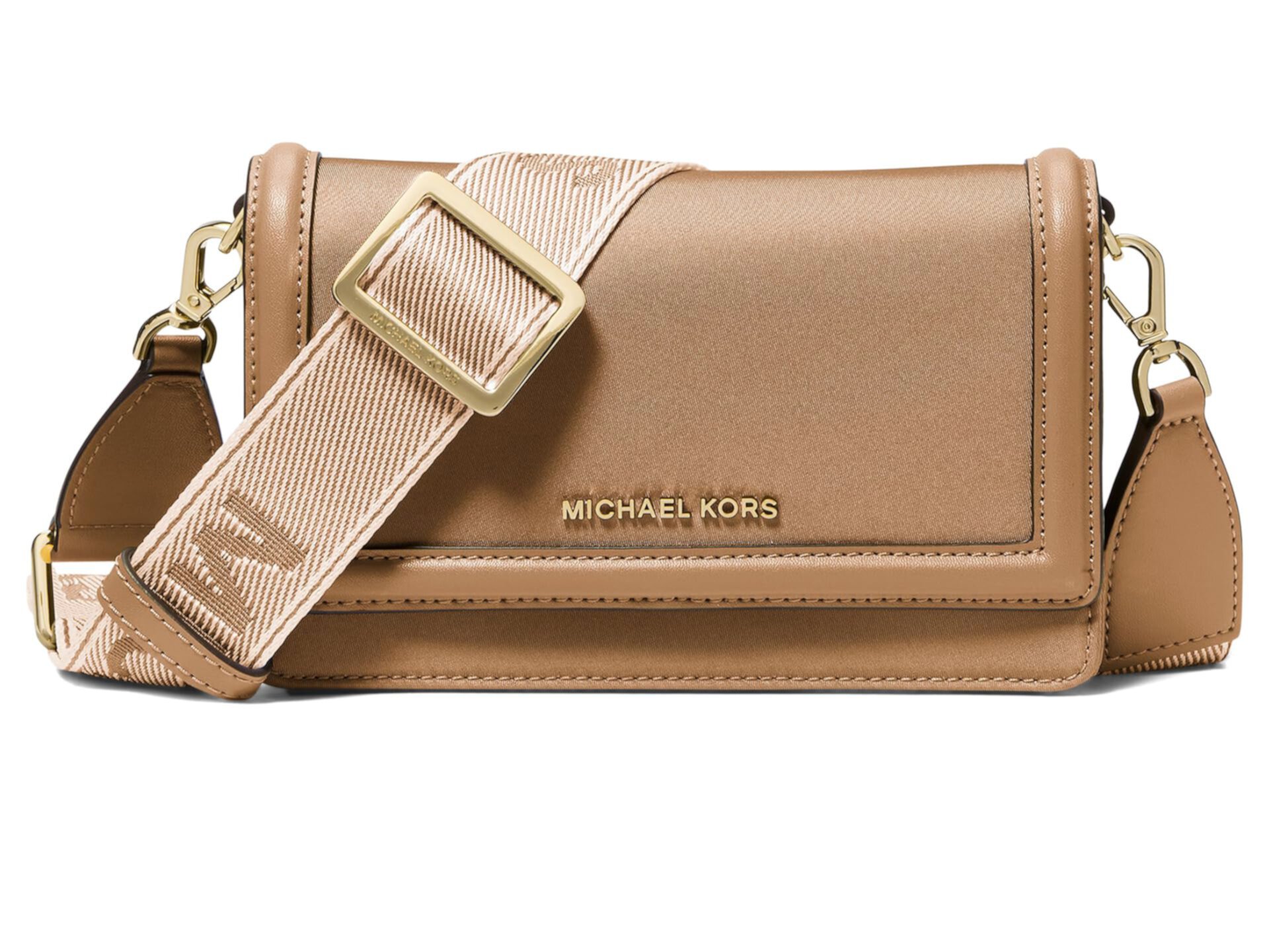 Сумка кросс-боди MICHAEL Michael Kors Jet Set Small Phone с ремешком с логотипом MICHAEL Michael Kors