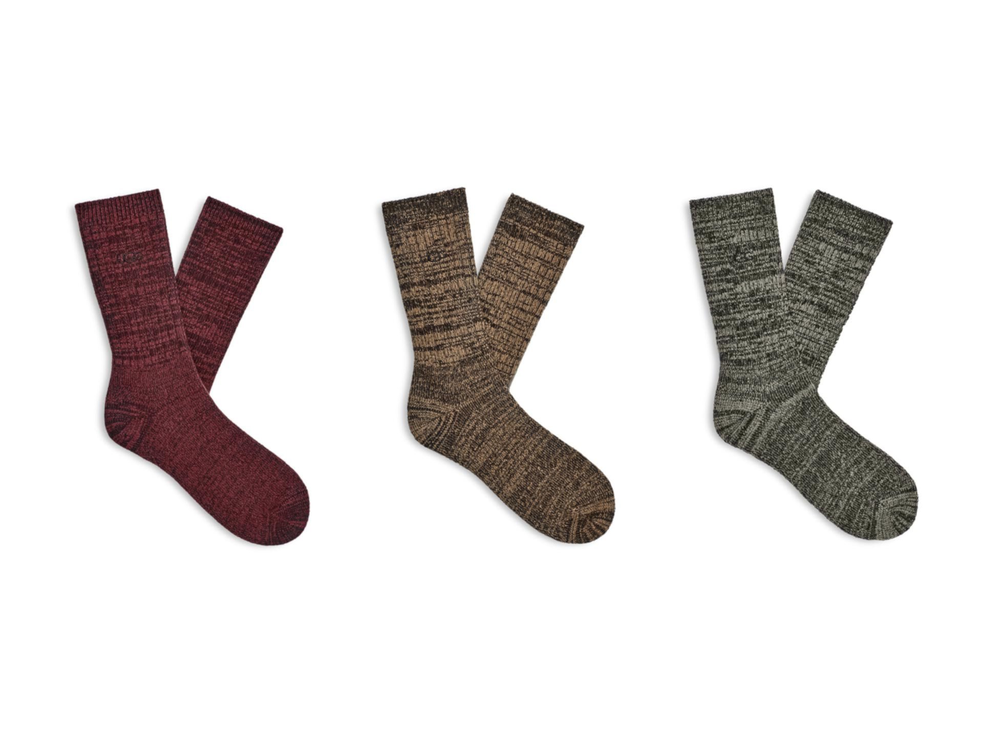 Мужские Носки UGG Trey Rib Knit Cozy 3 Pack UGG