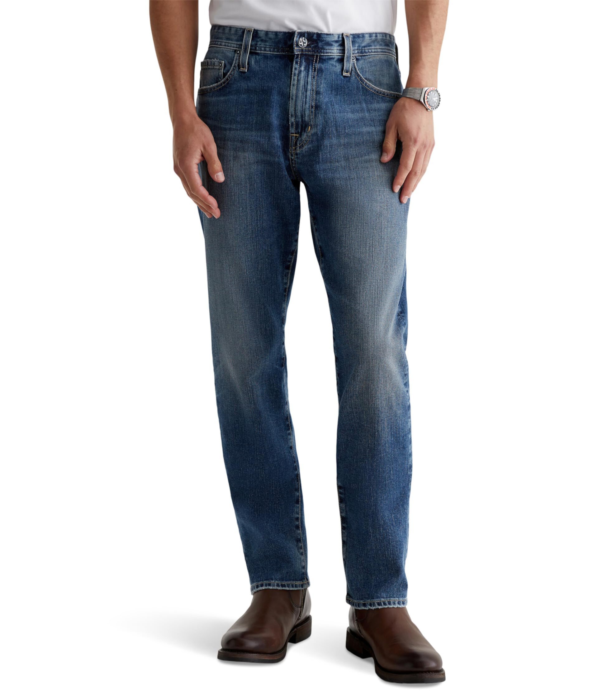 Мужские Джинсы AG Jeans Everett Slim Straight AG Jeans