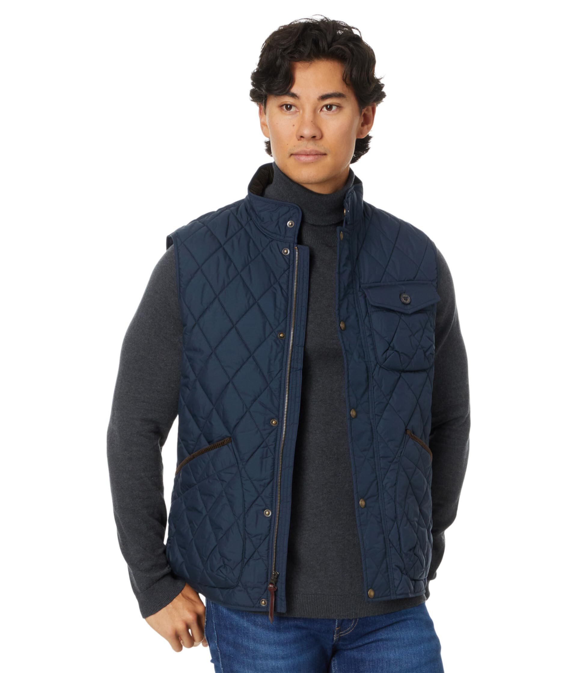 Мужская Повседневная куртка Polo Ralph Lauren The Beaton Quilted Utility Vest Polo Ralph Lauren