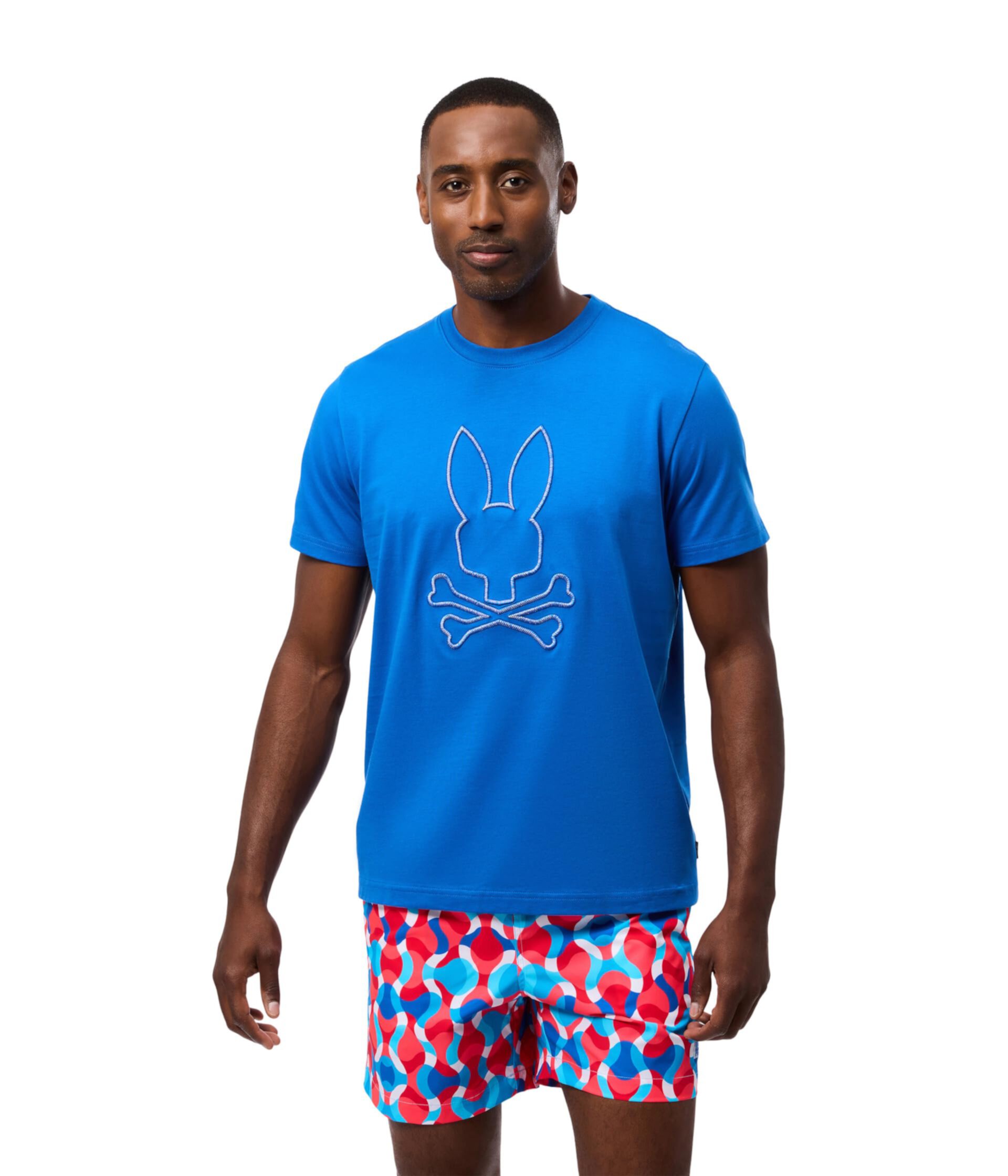 Мужская Футболка Psycho Bunny Panama Graphic Tee Psycho Bunny