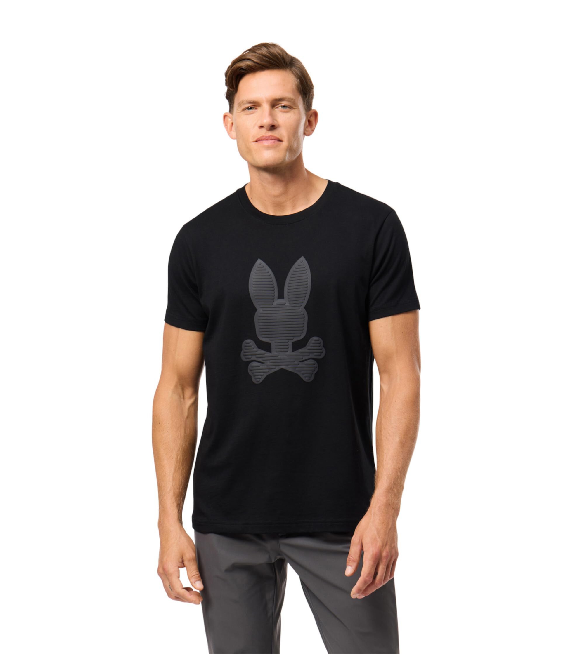 Мужская Футболка Psycho Bunny Kingston Graphic Tee Psycho Bunny