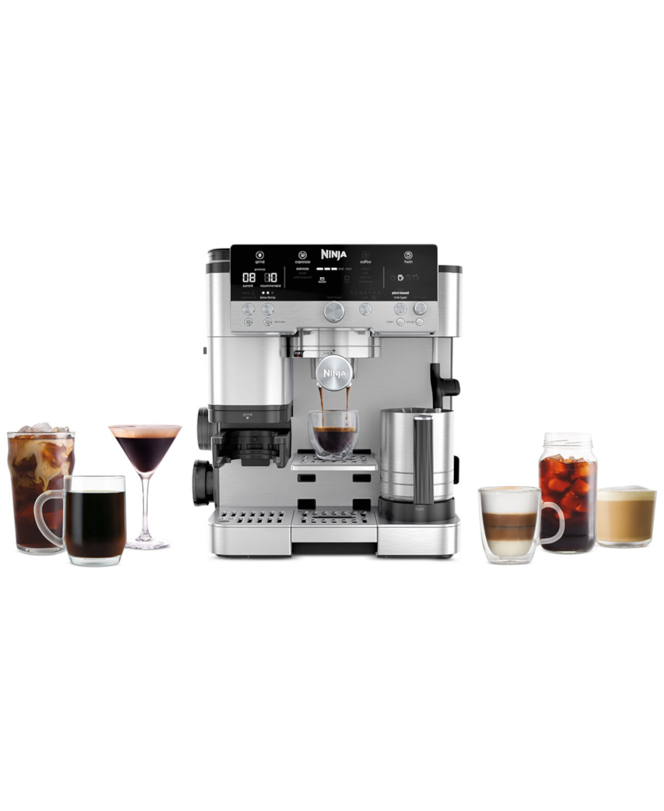 Luxe™ Café Premier Series 3-in-1 Espresso, Coffee and Cold Brew Machine, ES601 Ninja