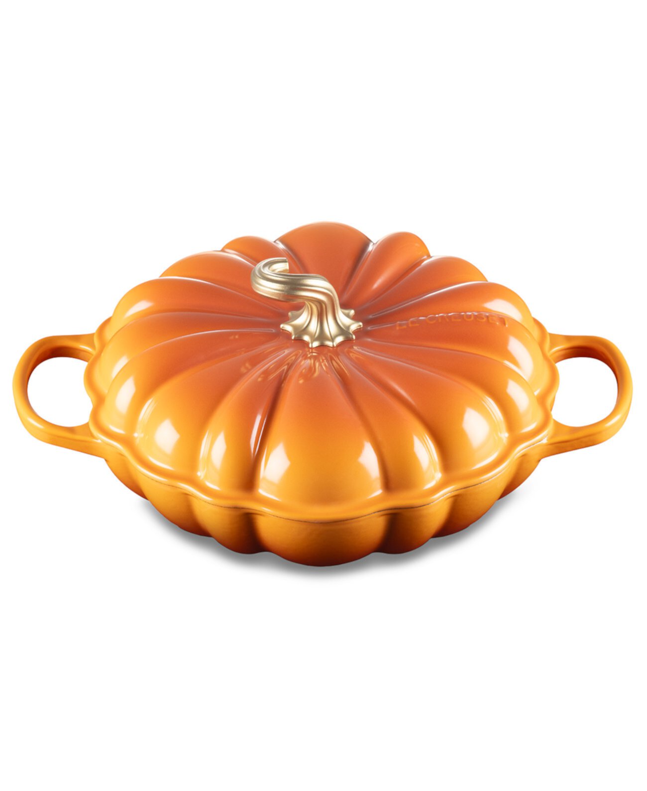 Enameled Cast Iron Signature Pumpkin Braiser, 2.75 qt. Le Creuset