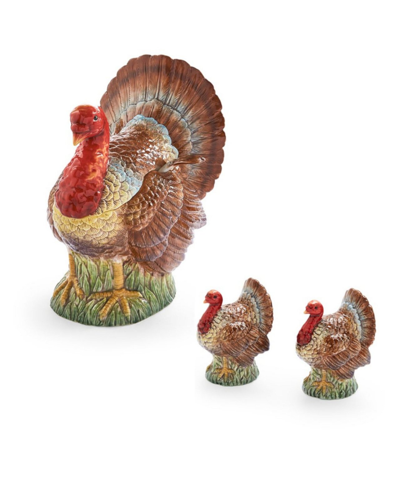 Woodland Turkey Hostess Set Spode