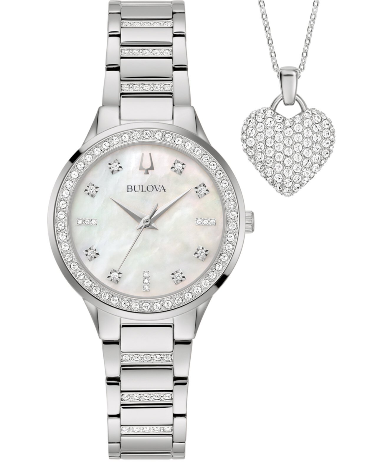 Смарт часы Bulova Women's Classic Crystal 30mm Bulova