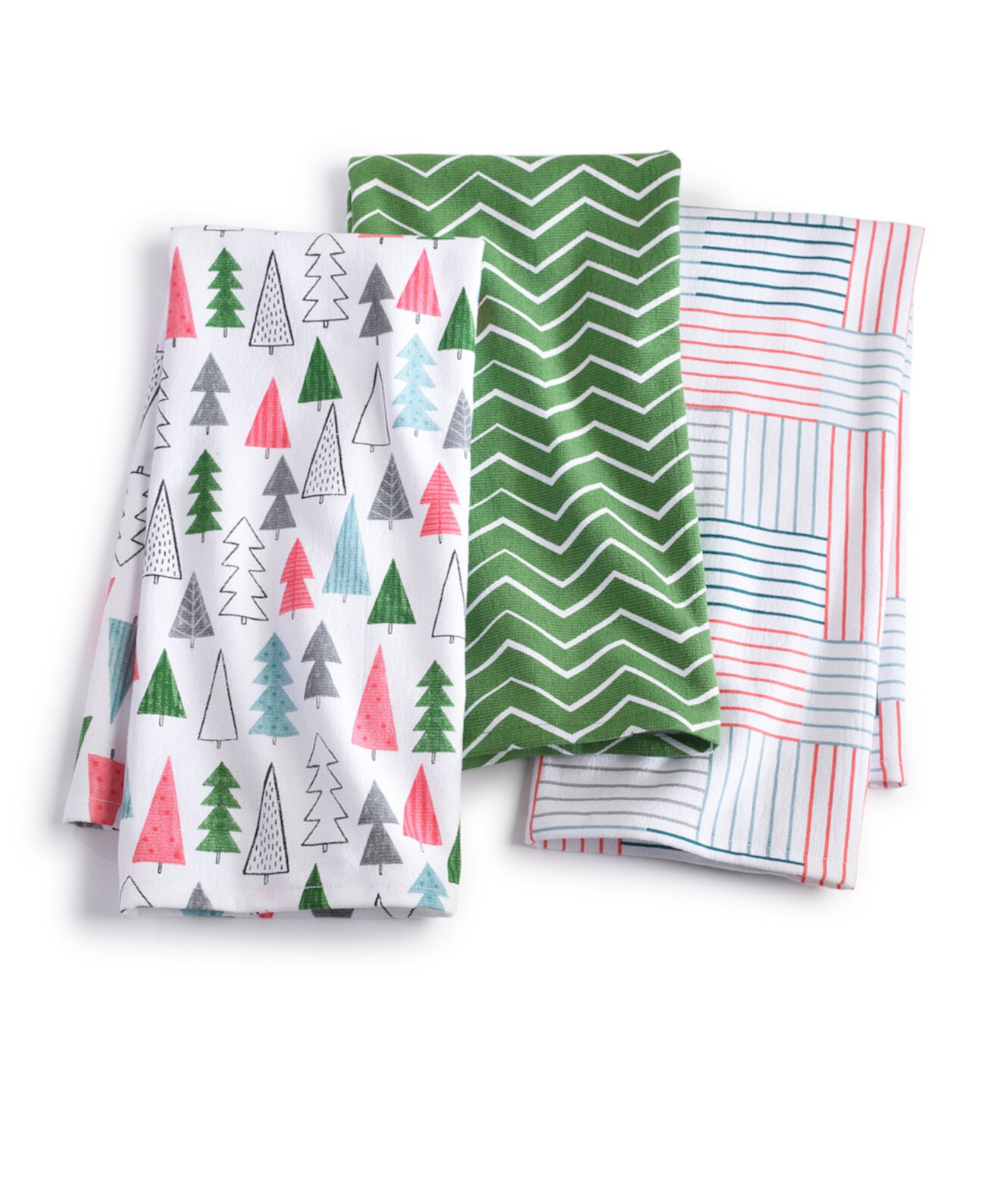 S/3 Winter Forest Cotton Towels The Cellar