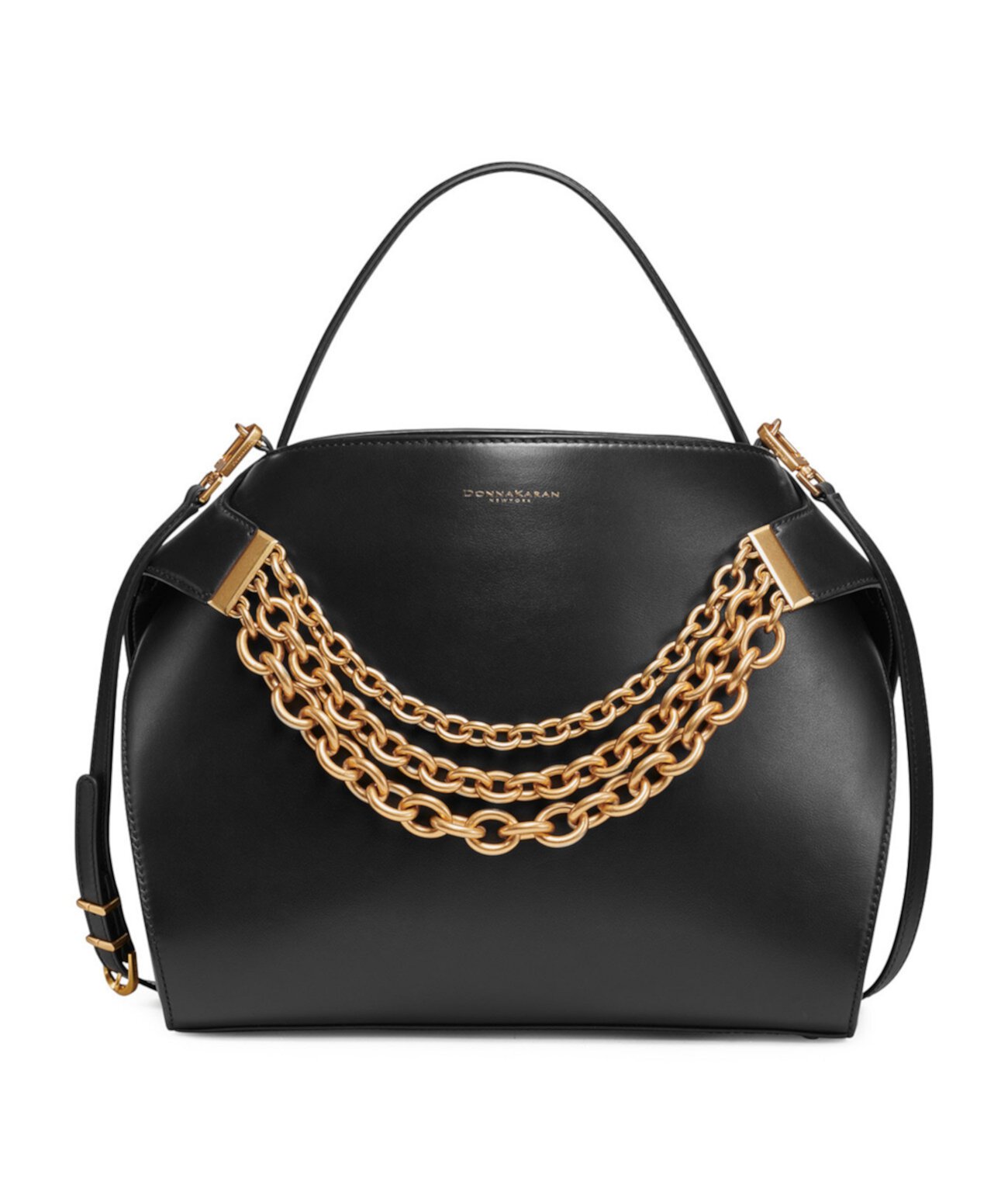 Сумка сэтчел Donna Karan New York Plandome Chain Top Handle Leather Donna Karan New York