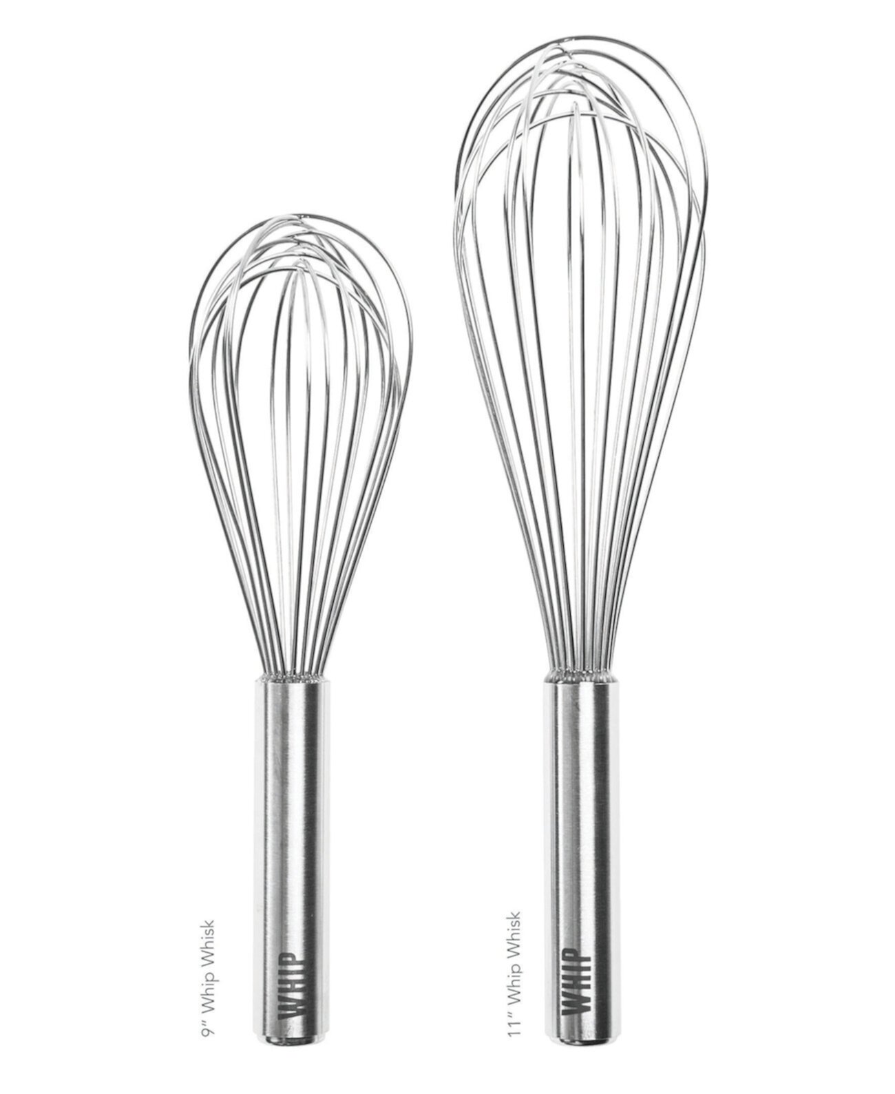 Stainless Steel Whip Whisk, Set of Two Tovolo