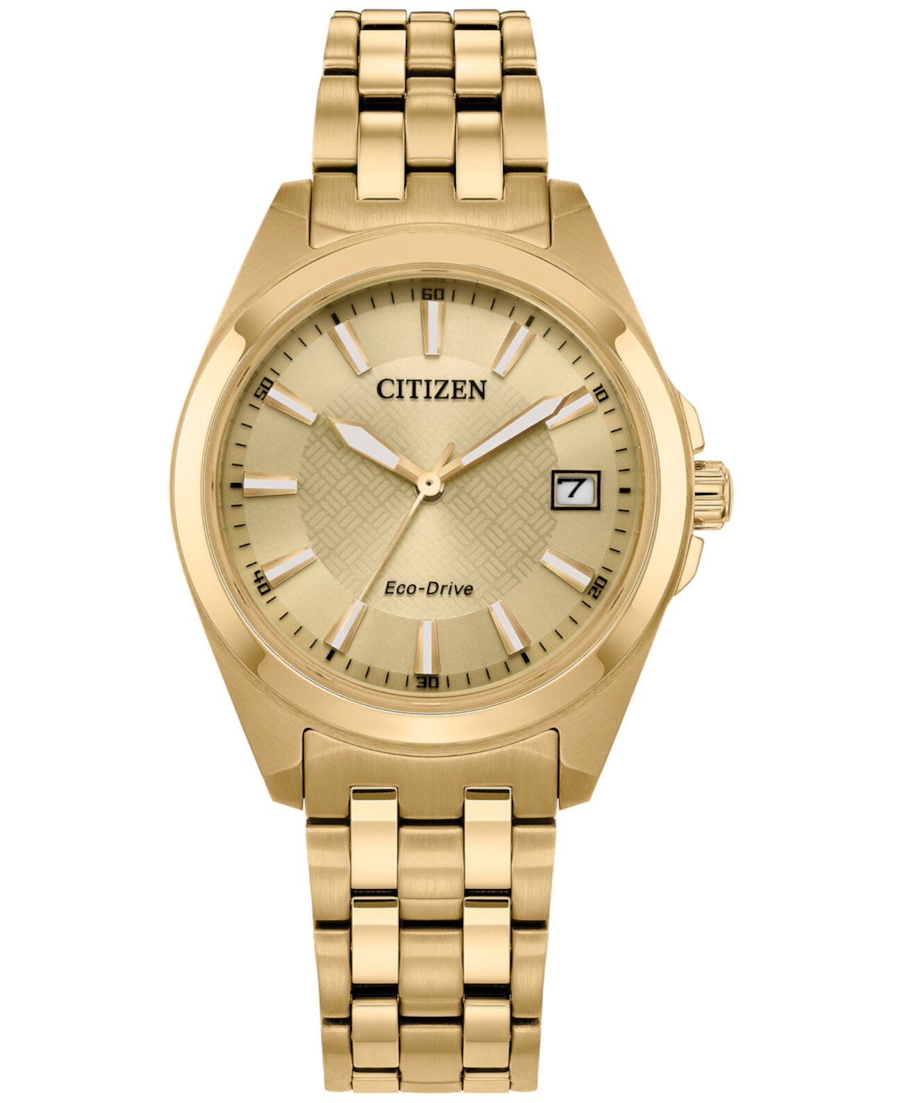 Смарт часы Citizen Peyten металлический браслет с золотым покрытием 33mm Citizen