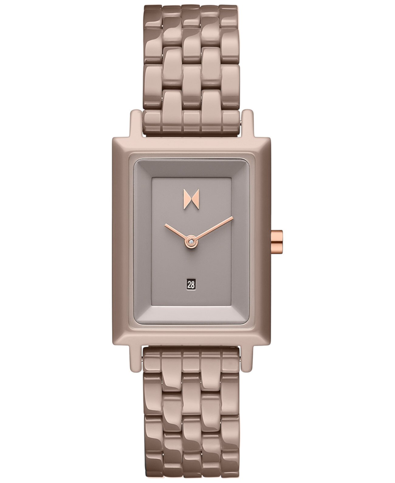 Смарт часы MVMT Women's Signature Square Taupe Ceramic Bracelet 26mm MVMT