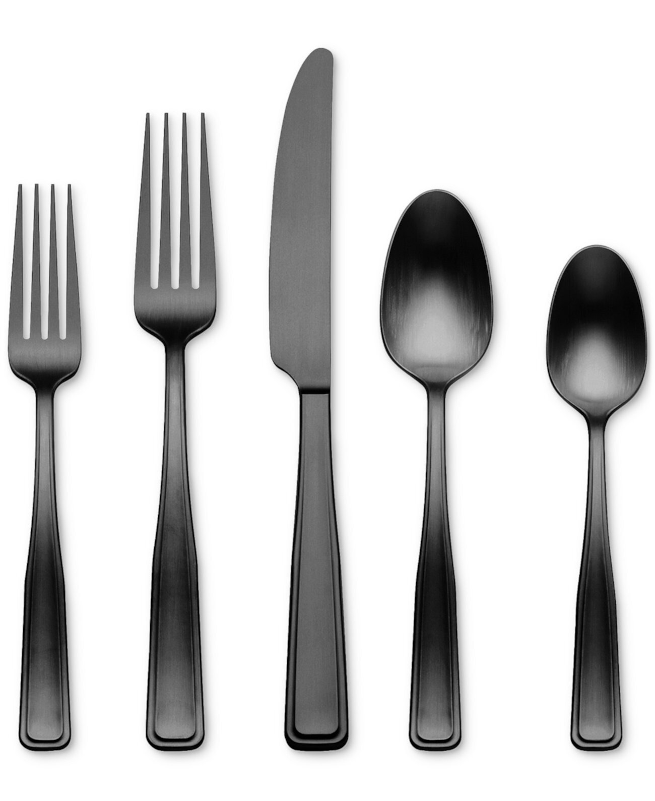 Reid Black 20-Pc. Flatware Set, Service for 4 Oneida