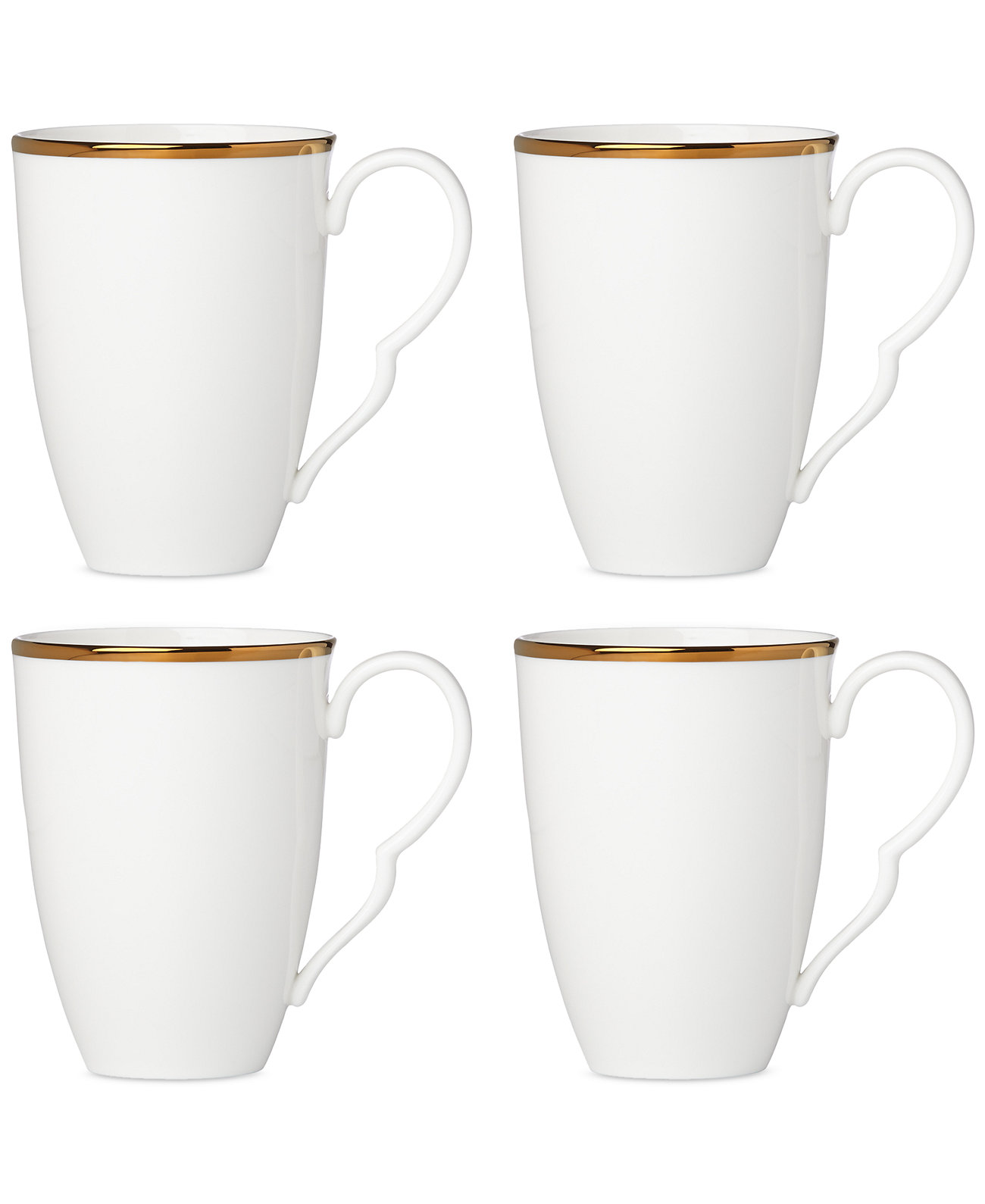 Contempo Luxe Mugs, Set of 4 Lenox