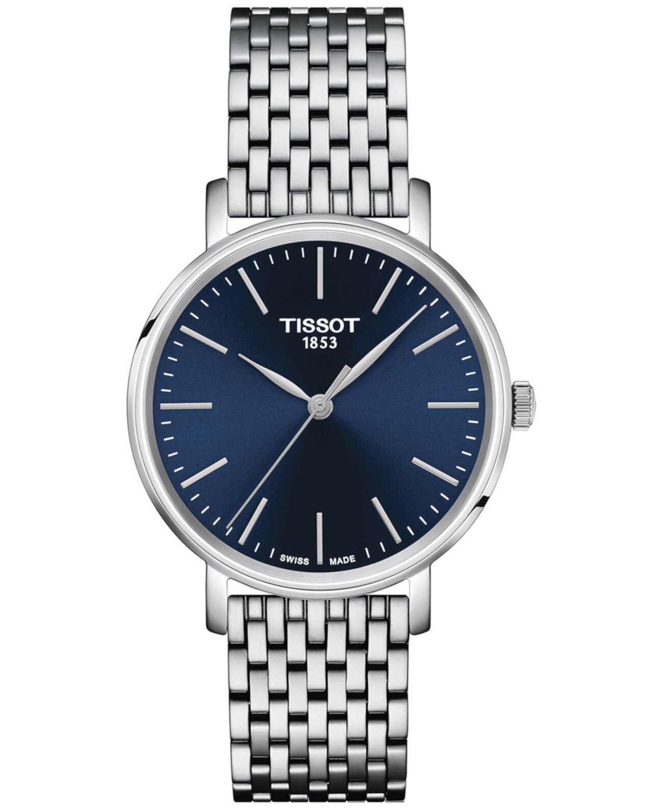 Смарт часы Tissot Everytime 34mm с браслетом из нержавеющей стали Tissot