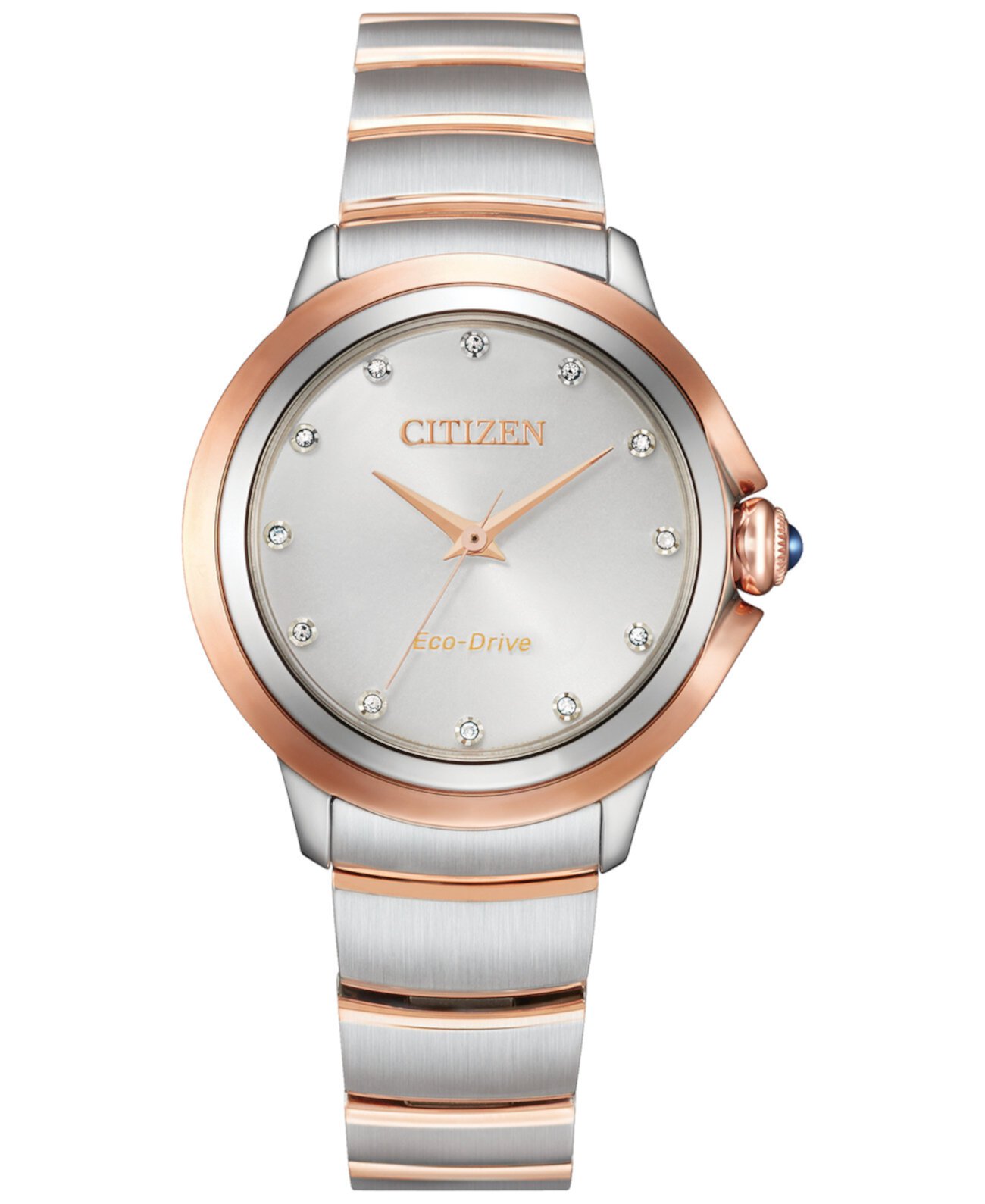 Смарт часы Citizen Eco-Drive Women's Ceci Diamond Accent, 32mm Citizen