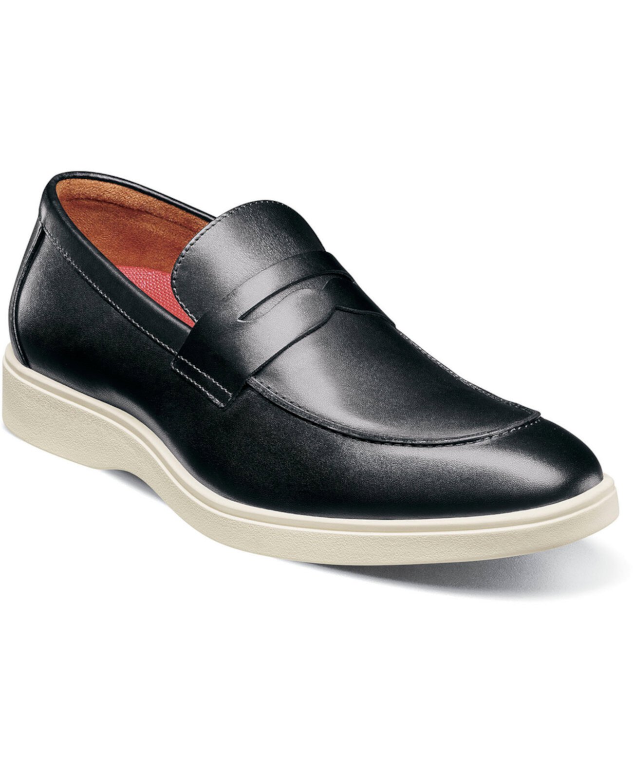 Мужские туфли Stacy Adams Spencer Moc Toe Penny Slip-On с микрофиброй и анатомической стелькой Stacy Adams