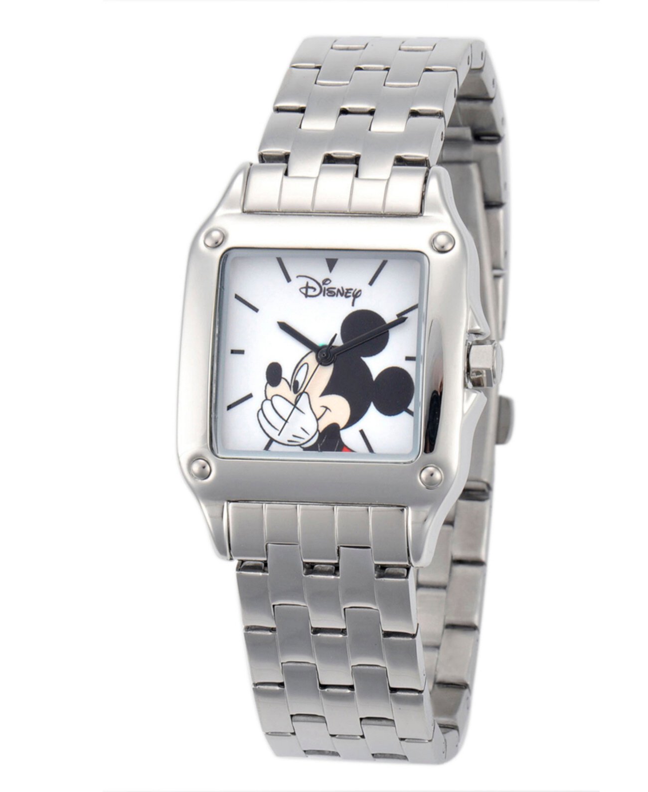 Смарт часы ewatchfactory Disney Mickey Mouse серебристые квадратные стальные Ewatchfactory