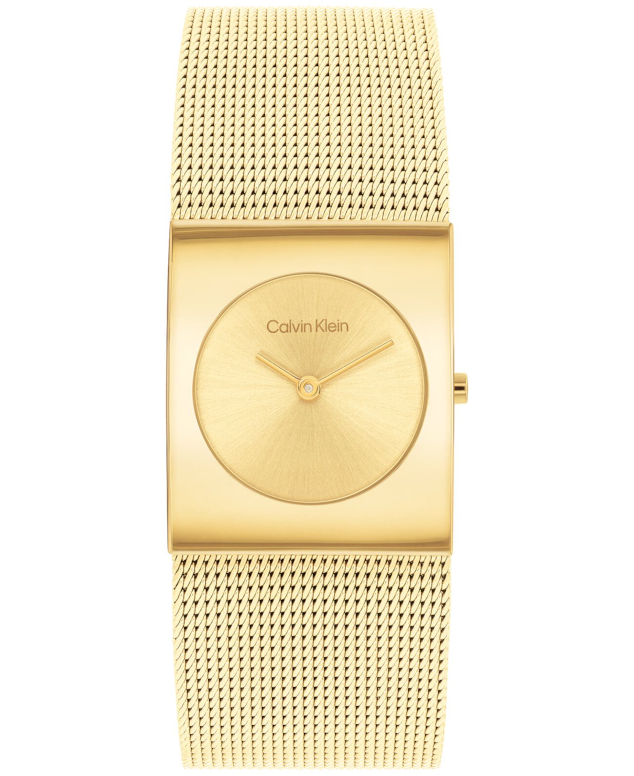 Смарт часы Calvin Klein Women's Pulse Gold-Tone Stainless Steel Mesh, 26.40mm Calvin Klein