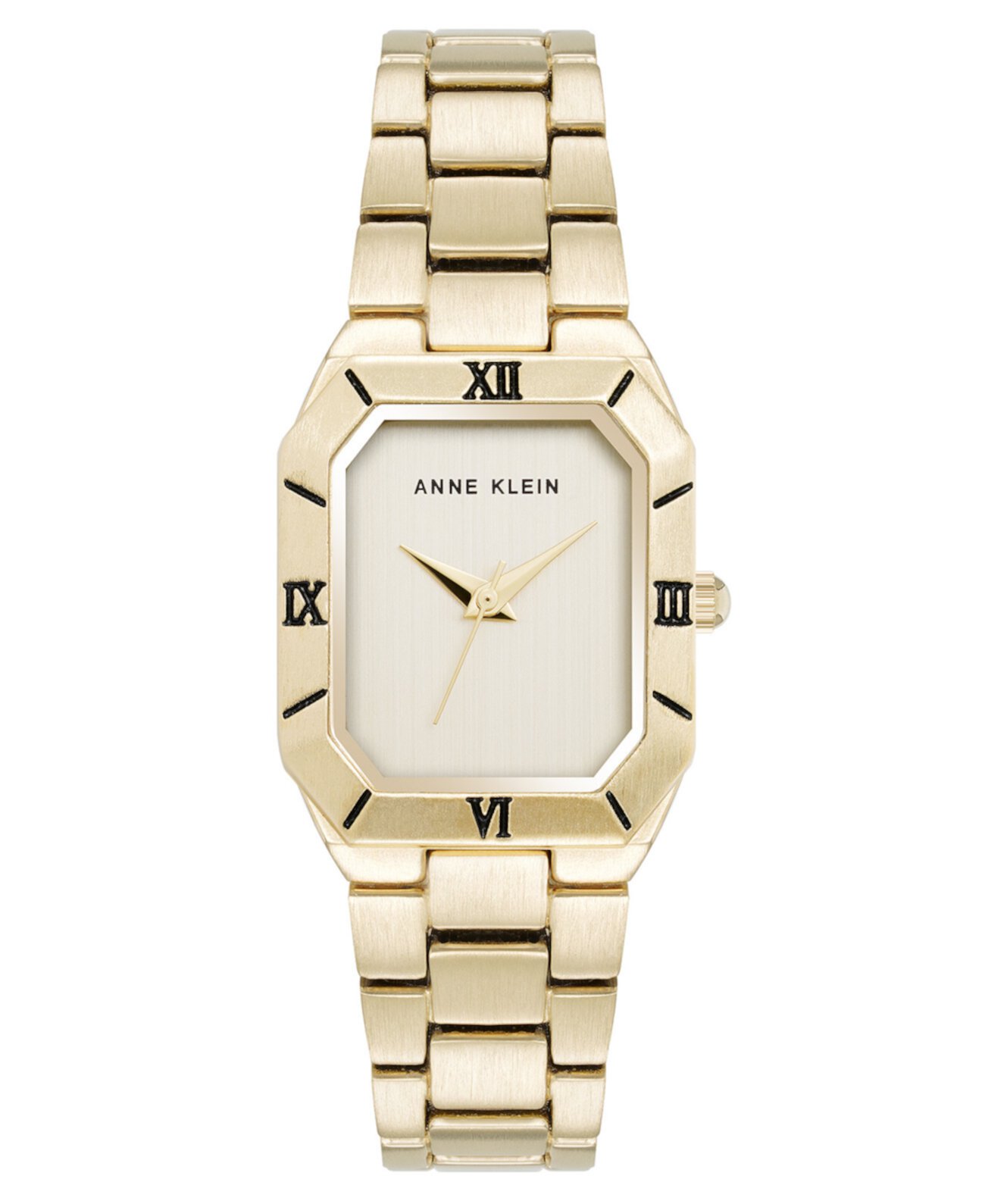 Смарт часы Anne Klein Женские с римскими цифрами, золотистый металл, 23мм Anne Klein