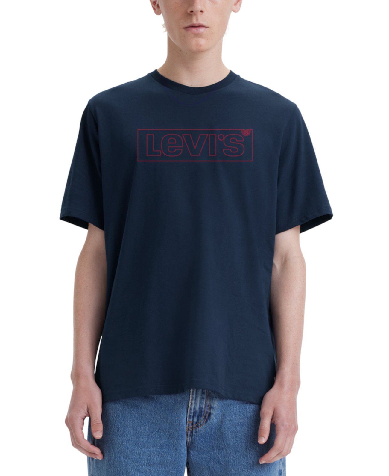 Мужская Футболка Levi's® Relaxed Fit с Логотипом Levi's®