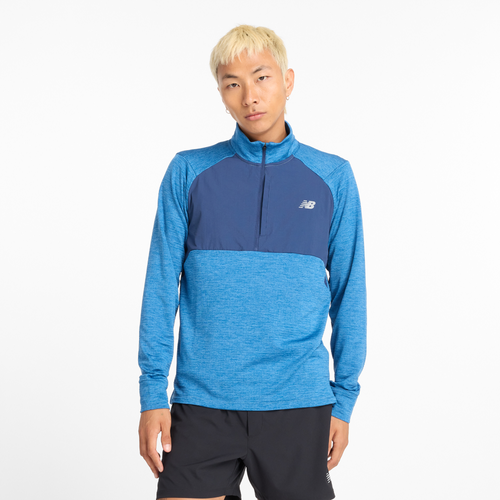 Куртка New Balance Athletics Heat Grid 1/2 Zip с технологией NB HEAT для активных тренировок New Balance