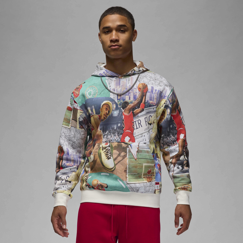 Мужское Худи Jordan Brooklyn AOP Fleece Pullover Jordan