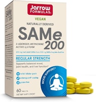 Bone & Joint SAMe -- 200 mg - 60 Tablets (Таблетки) Jarrow Formulas