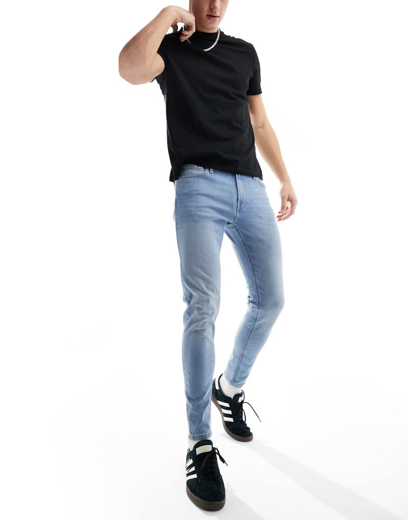 Мужские Джинсы Jack & Jones Pete Tapered в светло-голубом цвете Jack & Jones