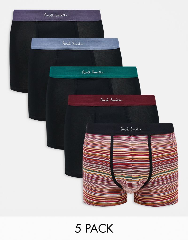 Мужские Боксеры PS Paul Smith 5-pack в многоцветном исполнении PS Paul Smith