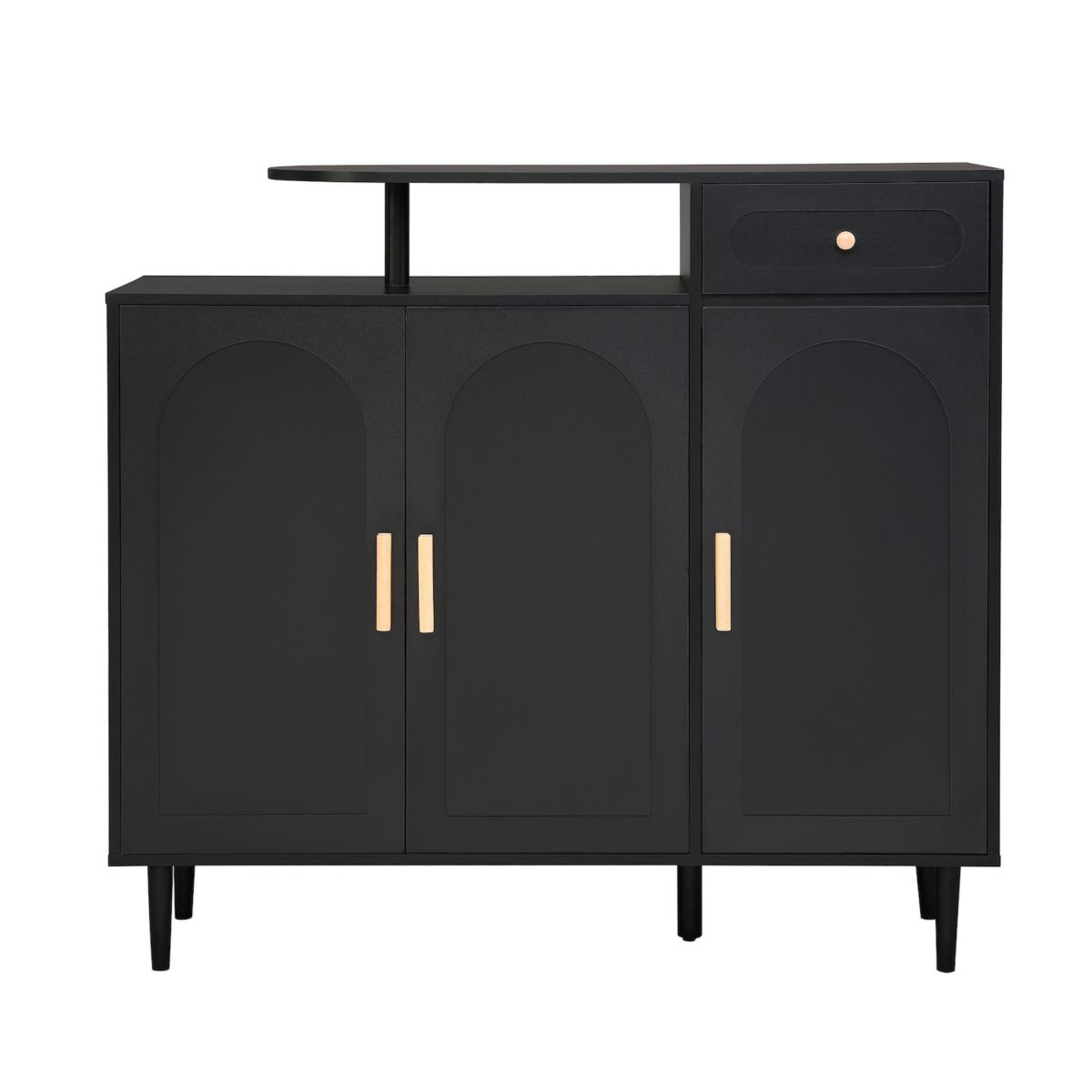 Merax Shoe Cabinet with Arched Doors and Drawer Merax