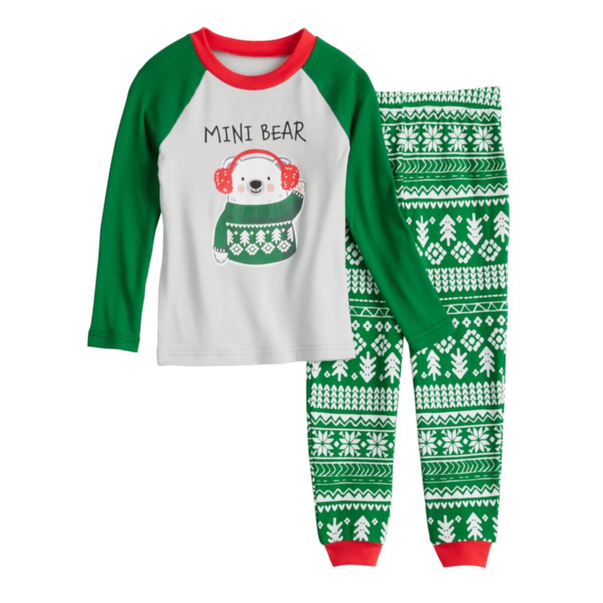 Детские Пижамы Jammies For Your Families Пижама Мишка Jammies For Your Families