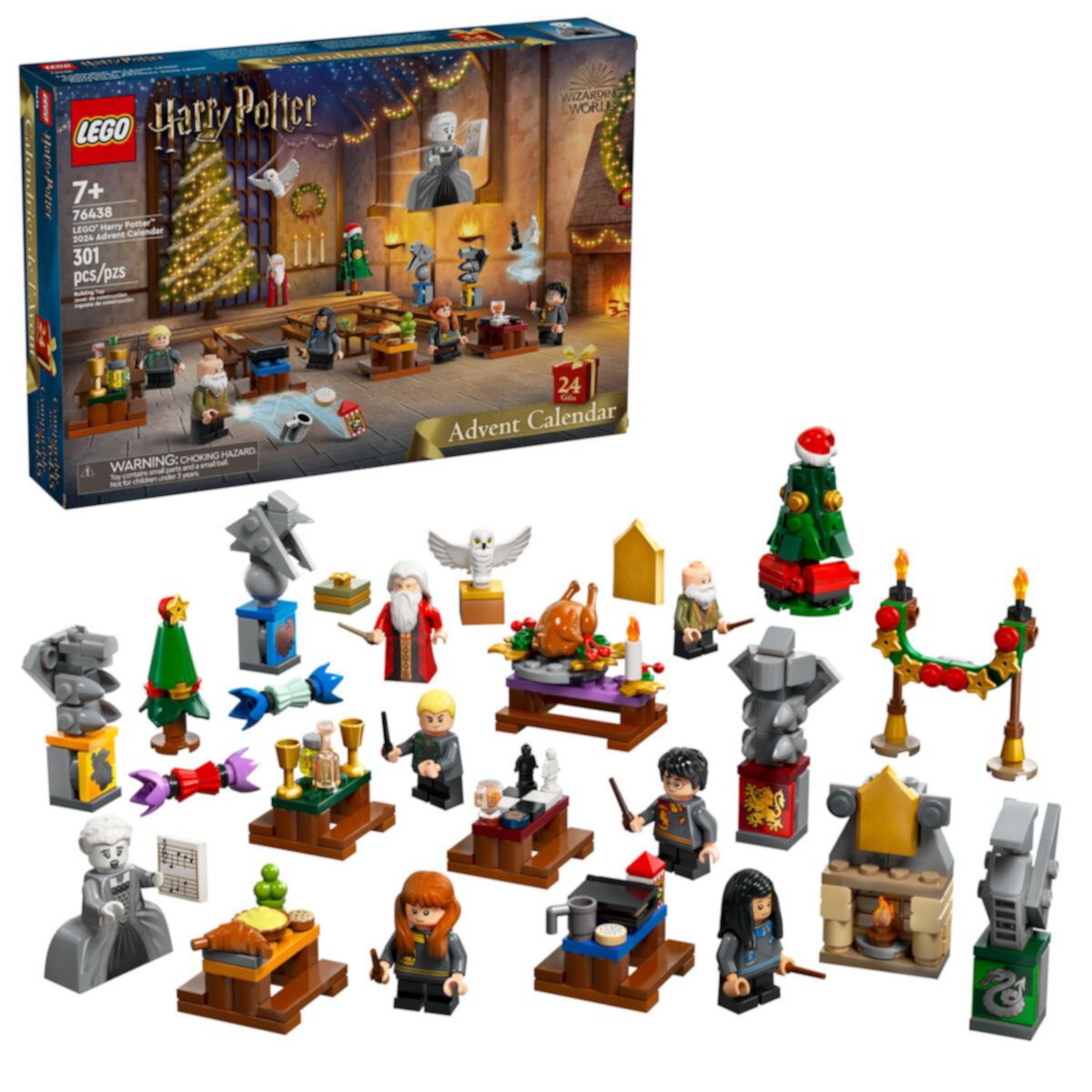 LEGO Harry Potter 2024 Advent Calendar 76438 Building Set (301 Pieces) Lego