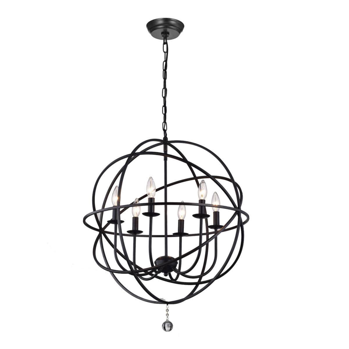 Greenville Signature 6-Light Globe Chandelier For Dining/Bedroom, Hallway, Living Room Greenville Signature