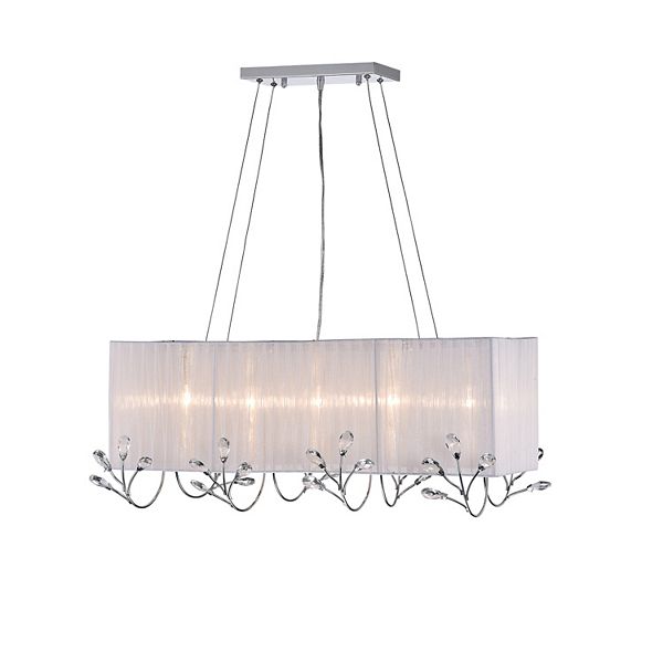 Greenville Signature 5-Light Rectangle Chandelier for Dining/Living Room, Bedroom, Entryway, Office Greenville Signature