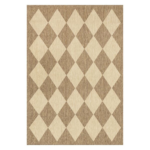 nuLOOM Sabina Diamond Trellis Indoor / Outdoor Area Rug NuLOOM