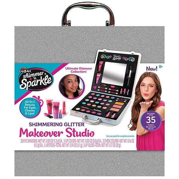 Cra-Z-Art Shimmer 'N Sparkle Shimmering Glitter Makeover Studio Cra-Z-Art