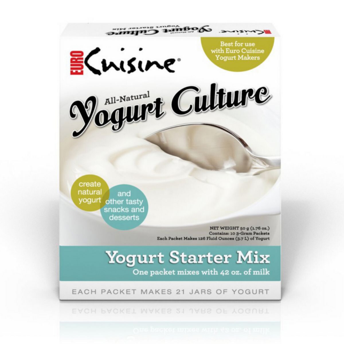 Yogurt Starter; W/10- 3 Gram Packets Euro Cuisine