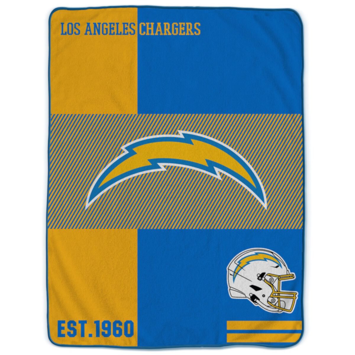 &#34;Pegasus  Los Angeles Chargers 60&#34;&#34; x 80&#34;&#34; Sherpa Throw Blanket&#34; Pegasus