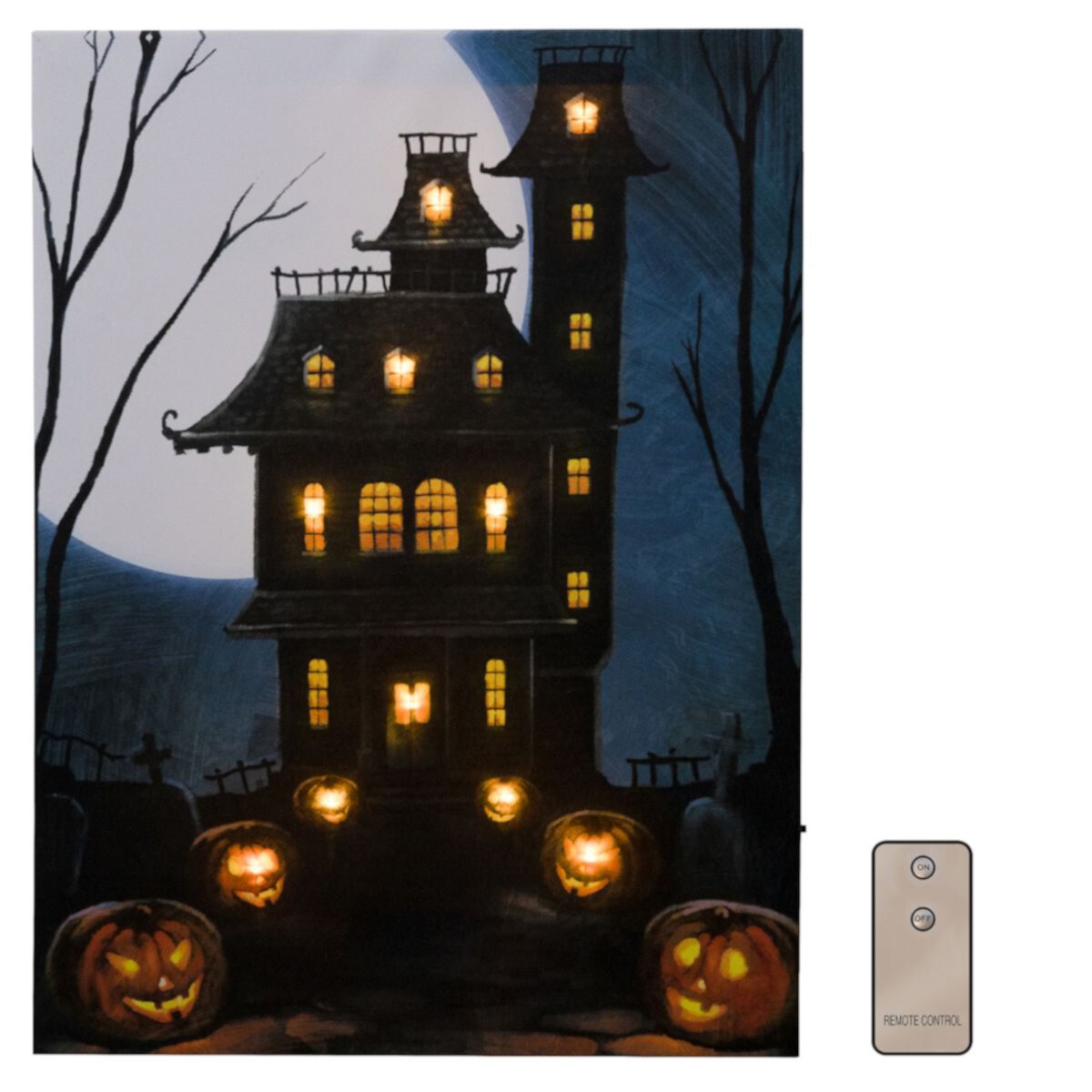 Haunted Mansion Light-Up Wall Decor LumaBase